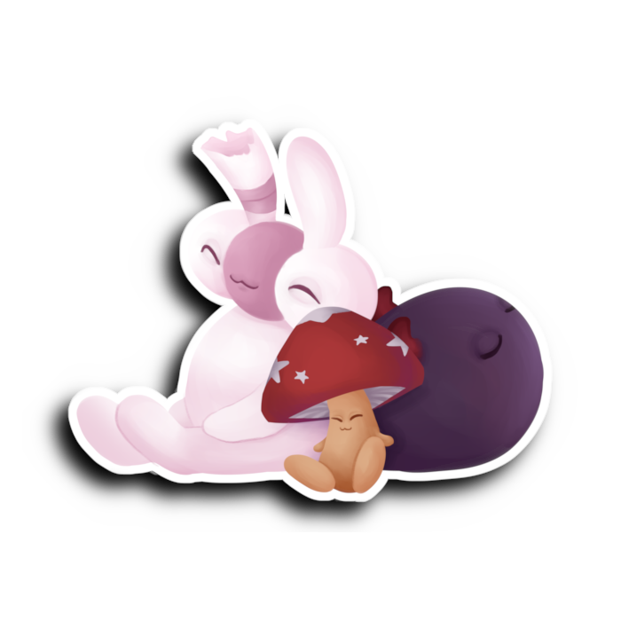"Bedtime Buddies" Sticker